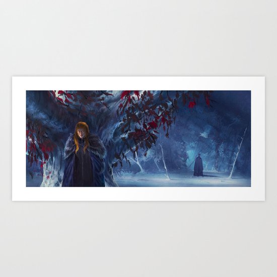 Beware of your friends Art Print
