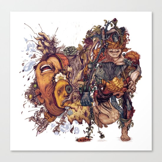 seam imaginations No.2 Canvas Print