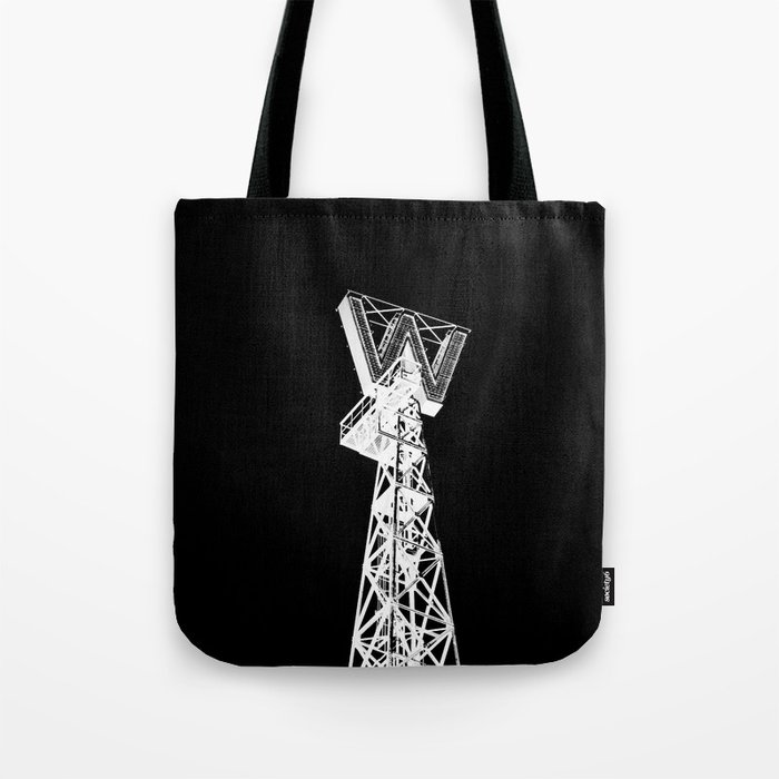 Woodwards Building in White Tote Bag