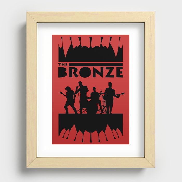 The Bronze Recessed Framed Print