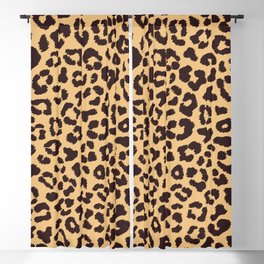 Leopard Seamless Pattern Blackout Curtain
