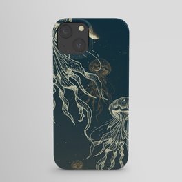 Jellyfish abduction iPhone Case