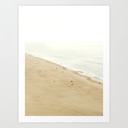 Neutral Beach II Art Print