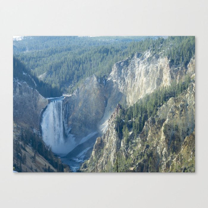 American Waterfall Canvas Print