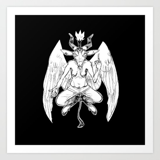 baphomet Art Print