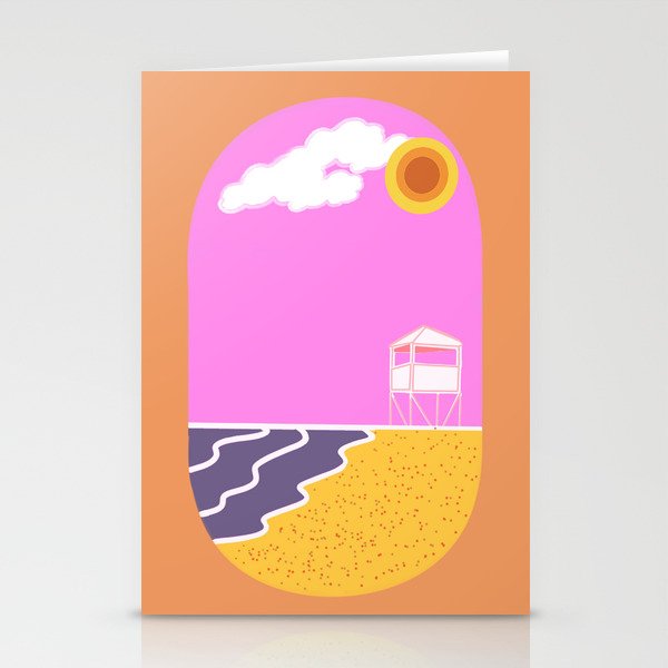 Beach Day 2 Stationery Cards