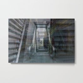 The Jumper Metal Print | Collage, Digital, Architecture, Abstract 