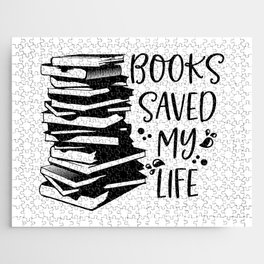 Books Saved My Life Jigsaw Puzzle