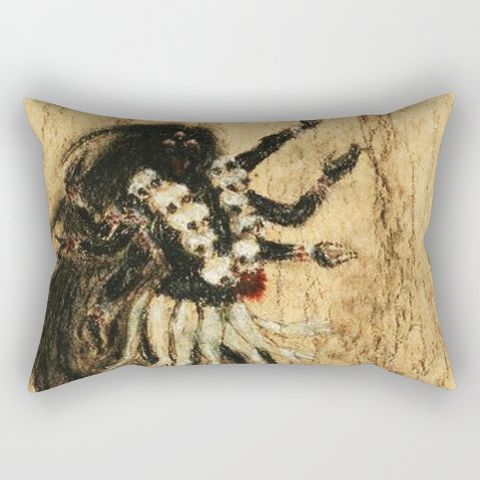 Hindu Kali 13 Rectangular Pillow