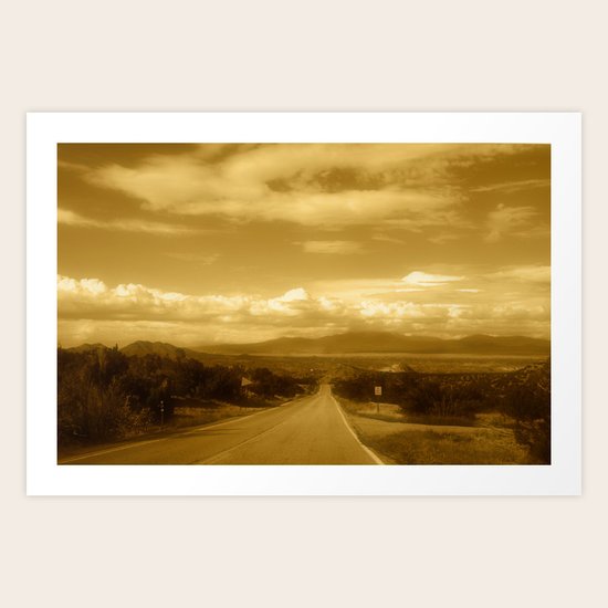 Mountains Art Print