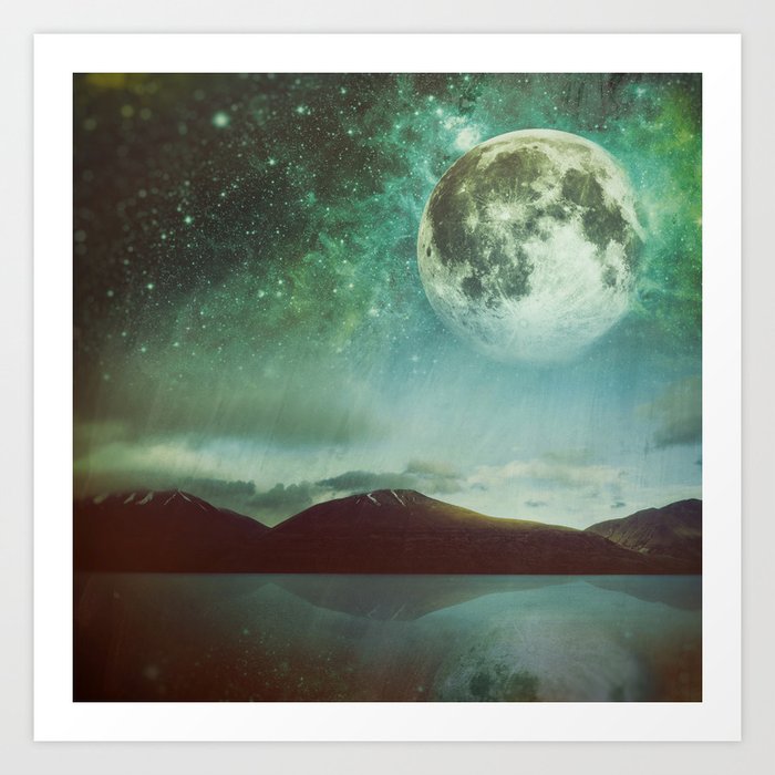 Big Sky Art Print by SpaceFrogDesigns Society6