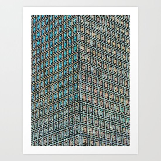 Skyscraper Art Art Print