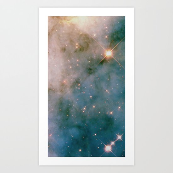 SPARKLING MILKY WAY GALAXY #2 Art Print