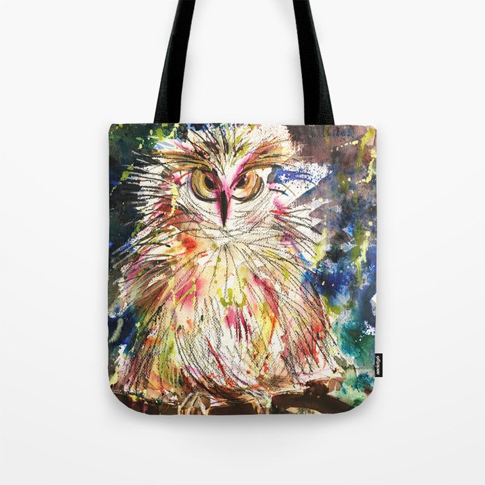 Nightly Curiousity Tote Bag