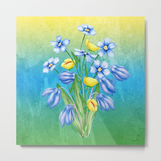 Flowers Bouquet #23 Metal Print
