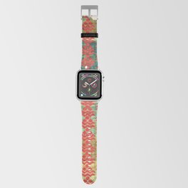 Abrashed Kurdish Rug Digital Painting Apple Watch Band