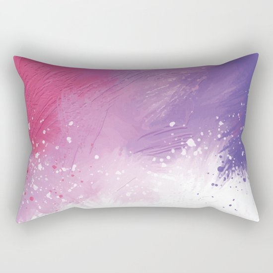 Paint Brushing Rectangular Pillow