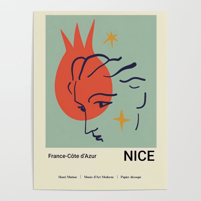 Matisse NICE poster Poster