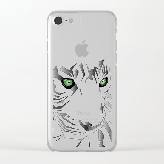 Tiger's Soul Clear iPhone Case