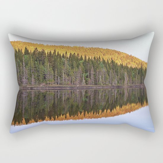 Fall Forest Reflected Rectangular Pillow