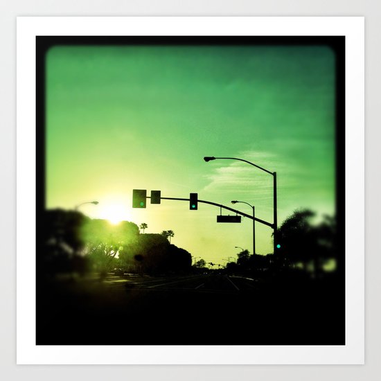 Green. Art Print