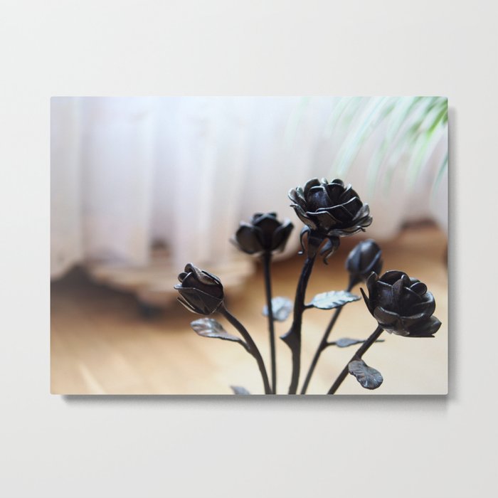 black roses Metal Print
