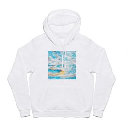 Stormy Waters - Watercolor Painting Hoody