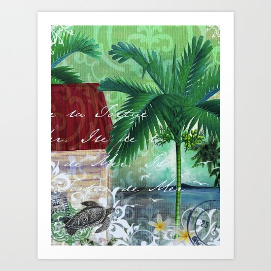 Tortuga Art Print