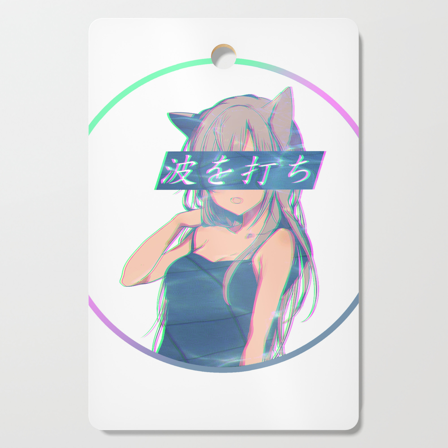 Waves Sad Anime Japanese Aesthetic Kawaii Girl Cutting Board By Poser Boy Society6,Kawaii Bear Drawing Cute