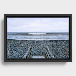 Beach Framed Canvas