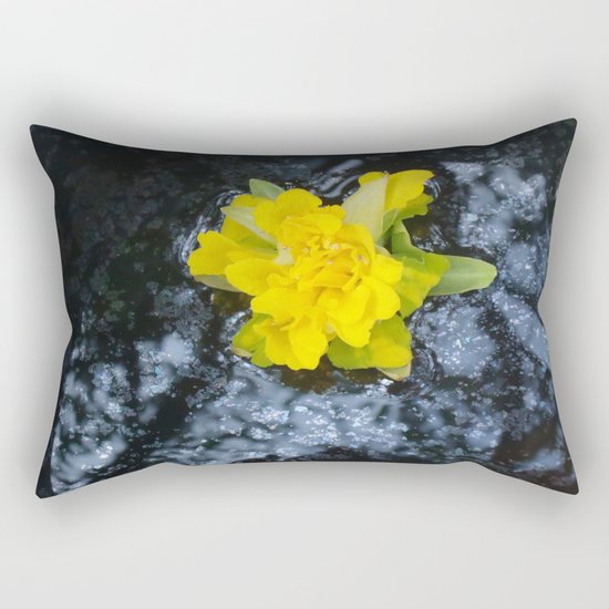 Narcissus, Oh such a Narcissus! Rectangular Pillow