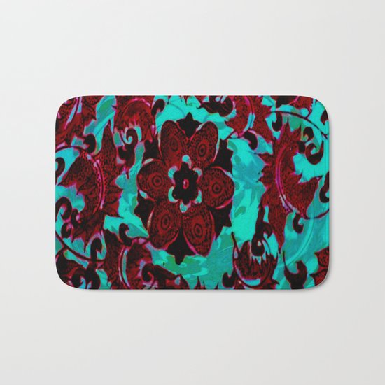China Flower Bath Mat