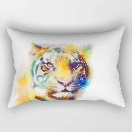 The Elusive - Tiger Rectangular Pillow
