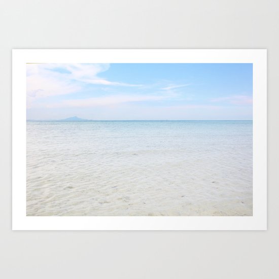 Long time no sea Art Print