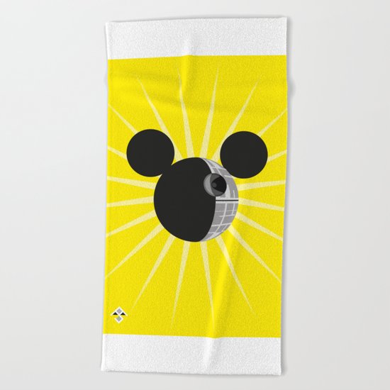 The New Death Star Beach Towel