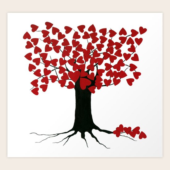 Love Tree Art Print
