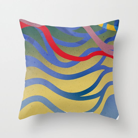 Wasser Throw Pillow
