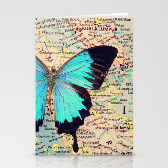 Flying home! Stationery Cards