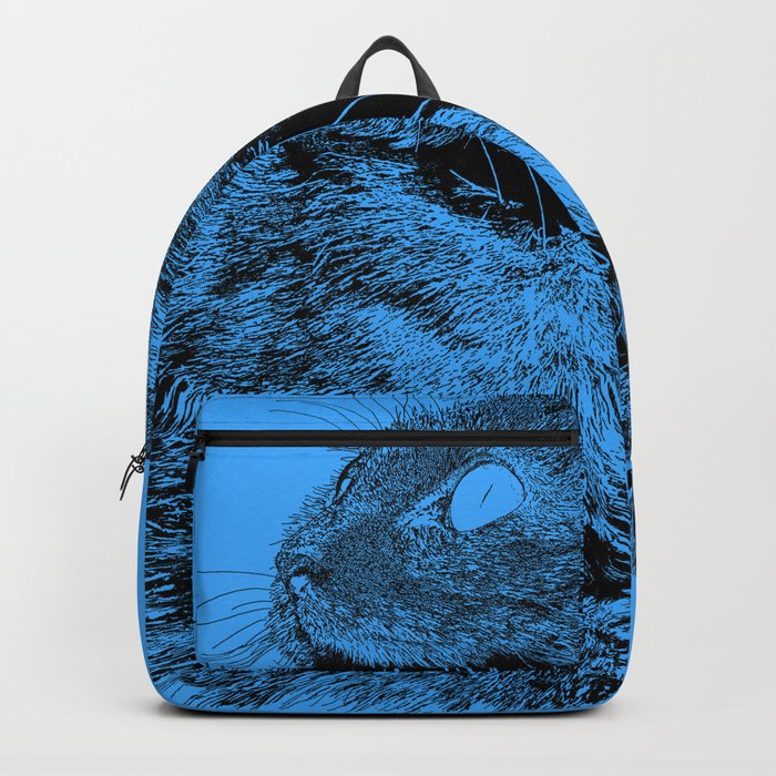 drawing on backpack