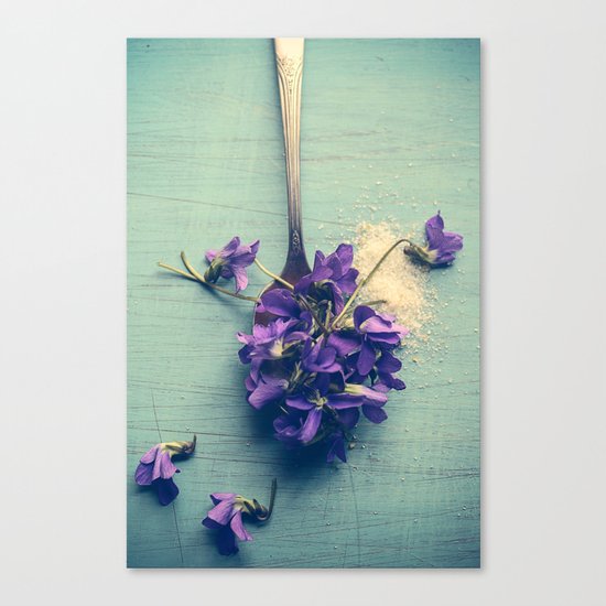 Sweet Violets Canvas Print