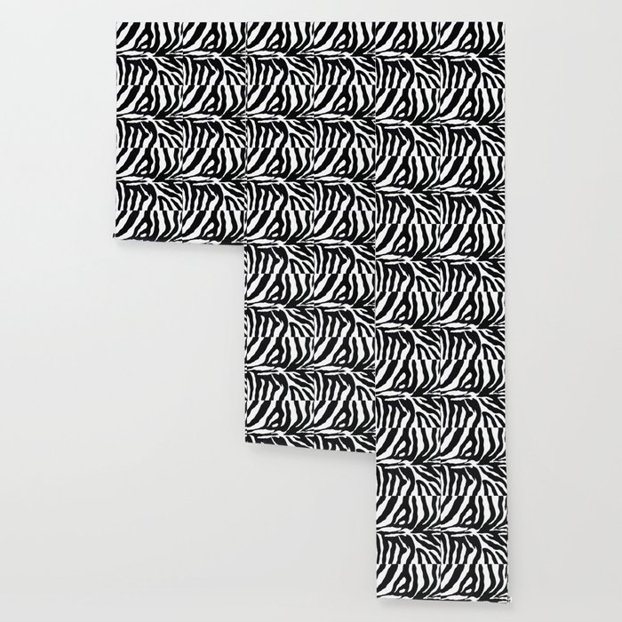 Zebra Print Wallpaper By Mariamarinova1 Society6