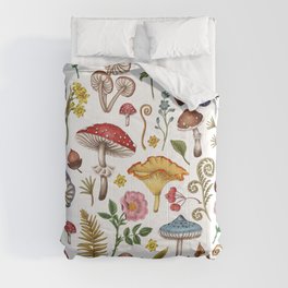 Botanical Mushroom #11 Comforter