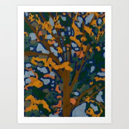 Oak Tree Art Print