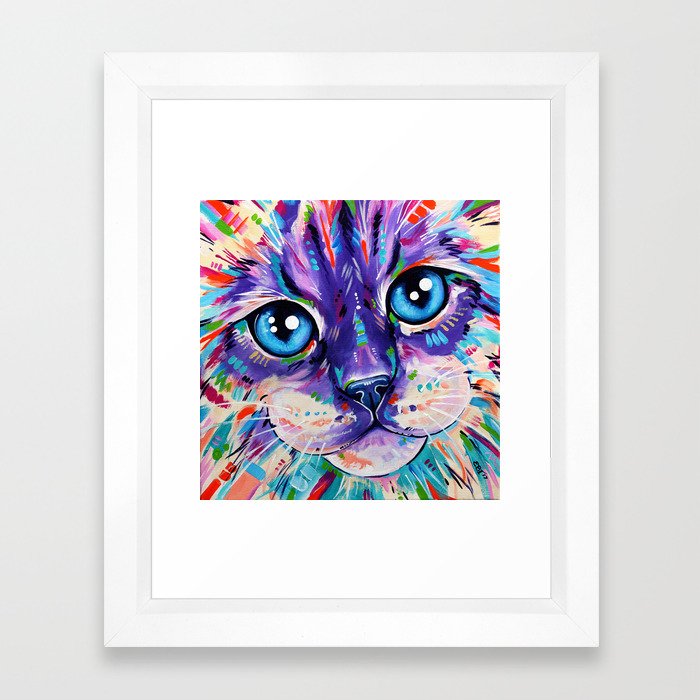 Ragdoll Cat - Cats in Colour 1 Framed Art Print