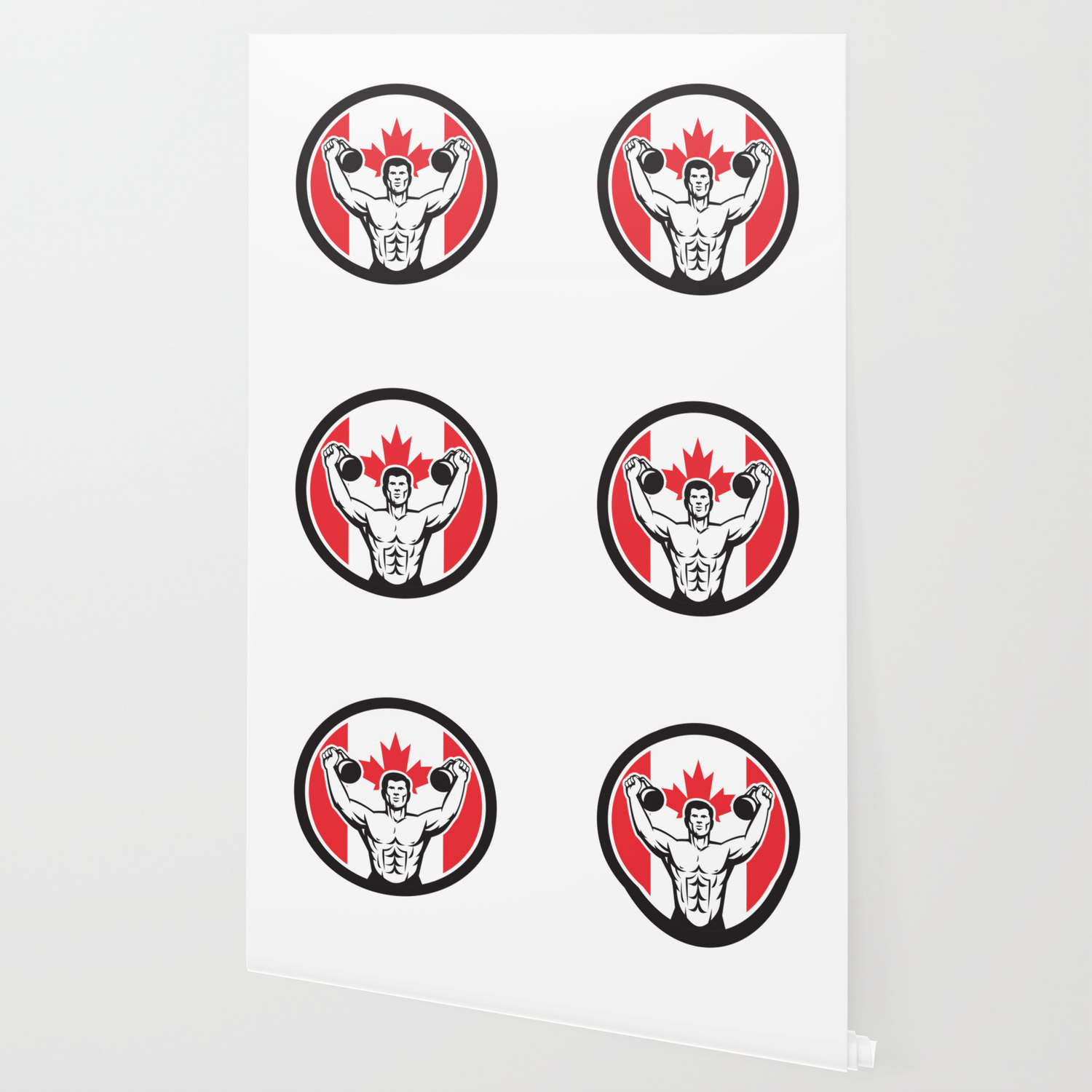 Canadian Physical Fitness Canada Flag Icon Wallpaper By Patrimonio