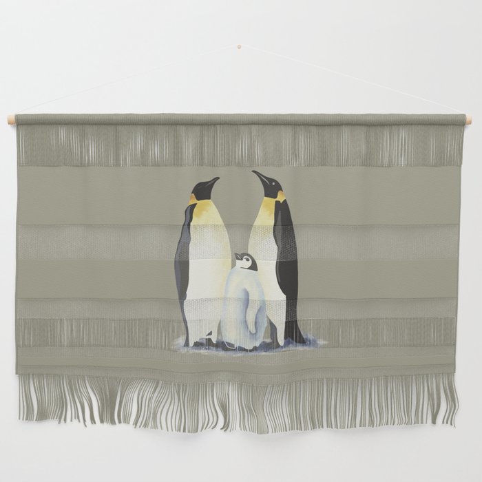Penguin family Wall Hanging