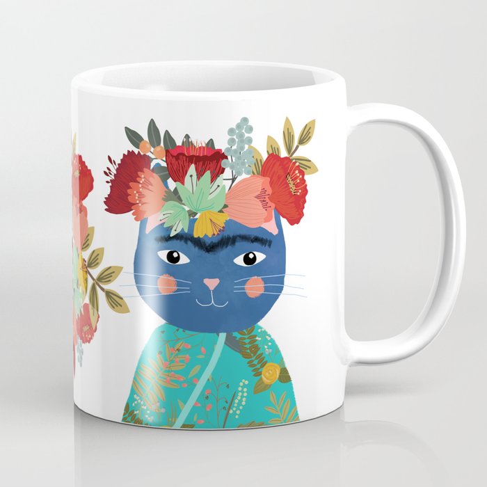 Frida Cat Coffee Mug