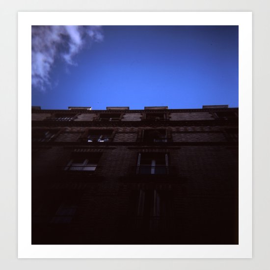 Holga Building Art Print