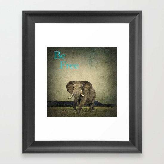 Elephant 1 Framed Art Print