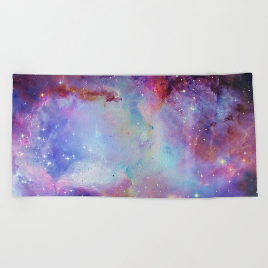 A Galaxy Far Far Away Beach Towel